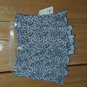 Floral short size large